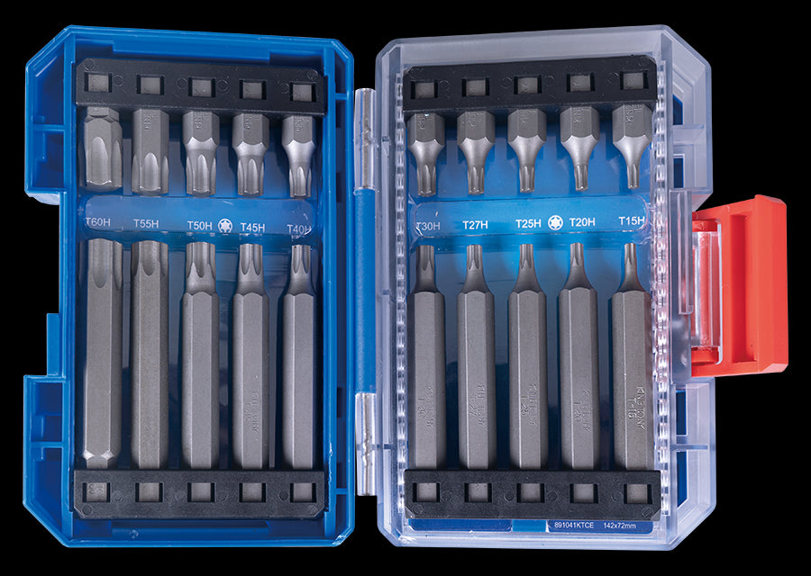 KING TONY Profi-Werkzeuge - Bit-Koffer - 41 tlg. extra kompakt 1041CQ02EB