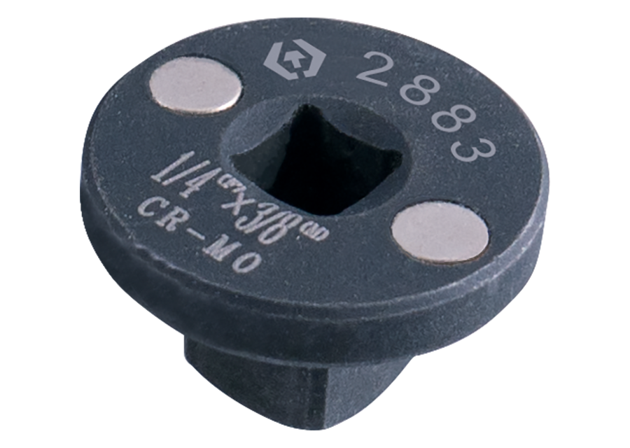 KING TONY Profi-Werkzeuge - Vergrösserer 1/4" x 3/8" extra dünn und magnetisch 2883