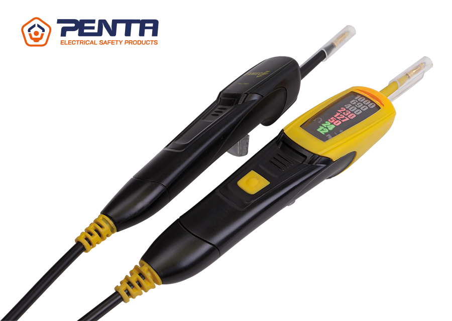 KING TONY Profi-Werkzeuge - Spannungsdetektor, Single VAT, 12 - 1000 V DC und AC TAG780VIFE
