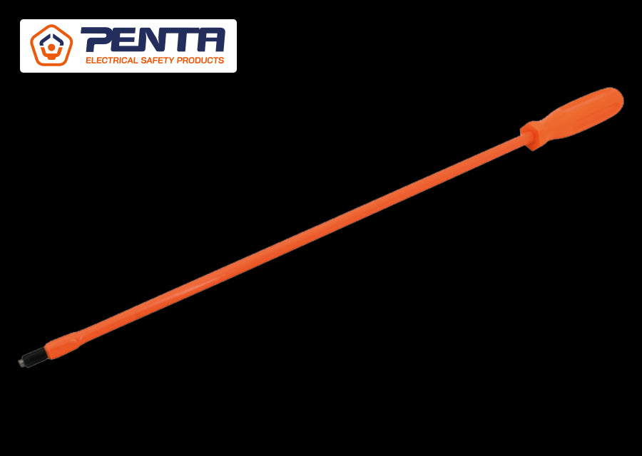 KING TONY Profi-Werkzeuge - Isolierter Griff mit flexiblem Schaft und magnetischer 1000V-Spitze TFA
