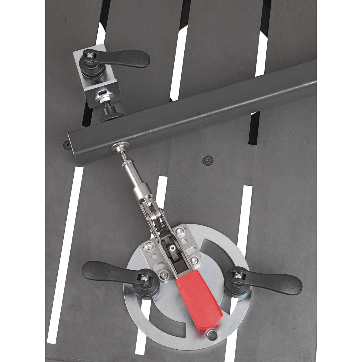 Holzkraft Adapterplatte rund mit Spanner waagerecht Länge 250 mm - Art. 5198162