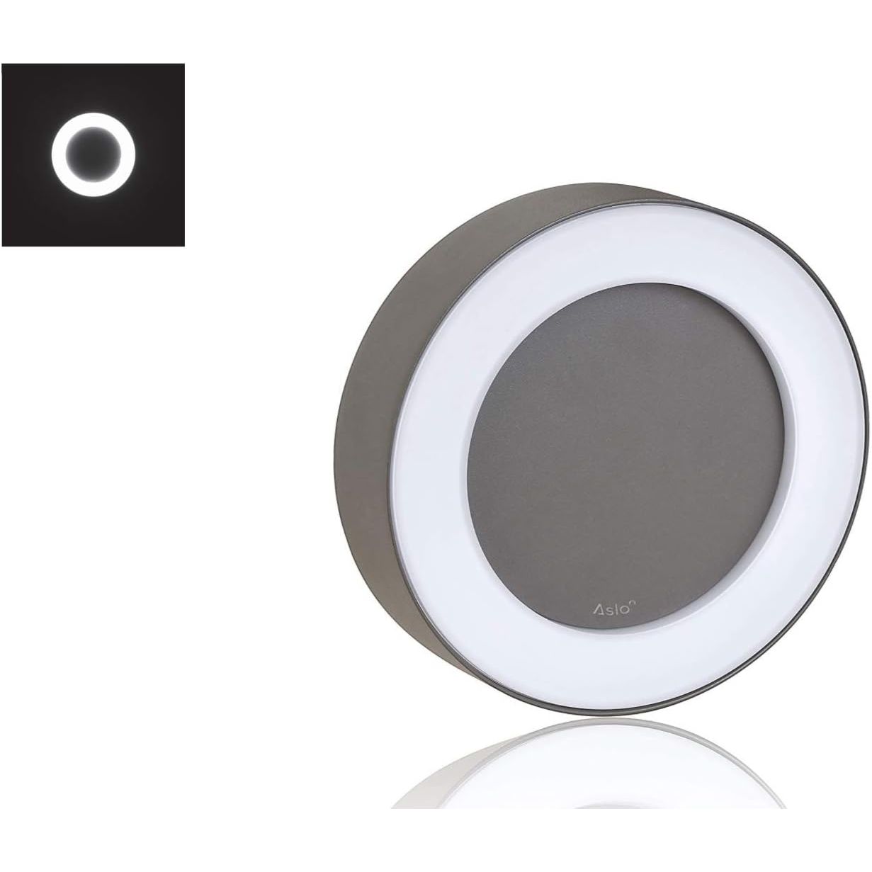 ASLO 3000K, 16 W LED Wandleuchte Stylische runde Design LED Aussenleuchte, Wandleuchte