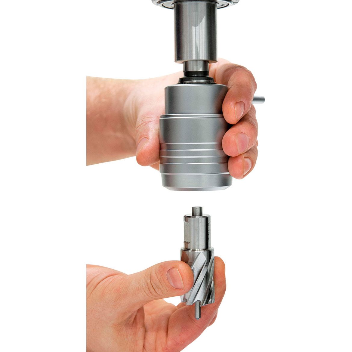 BERNARDO Zubehör Magnet-Kernbohrmaschine – Modell Schnellwechsel-Werkzeughalter mit automatischer Innenkühlung MK 2