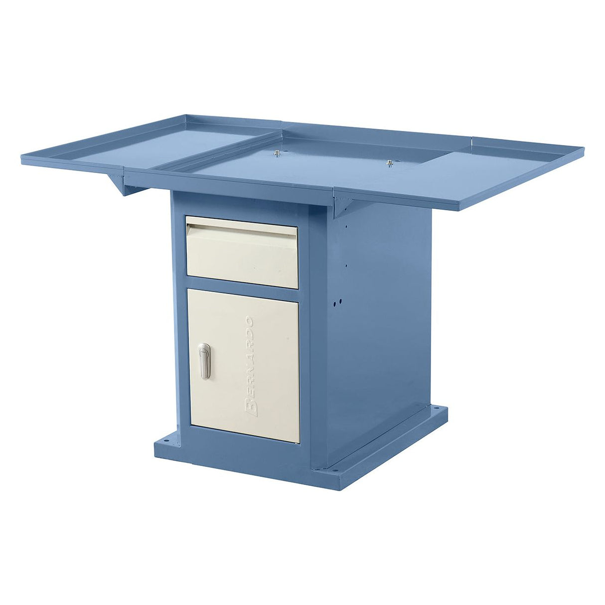 BERNARDO Untergestell für Bohr- und Fräsmaschine – Modell Untergestell BF 6 Deluxe mit Kühlmittelwanne