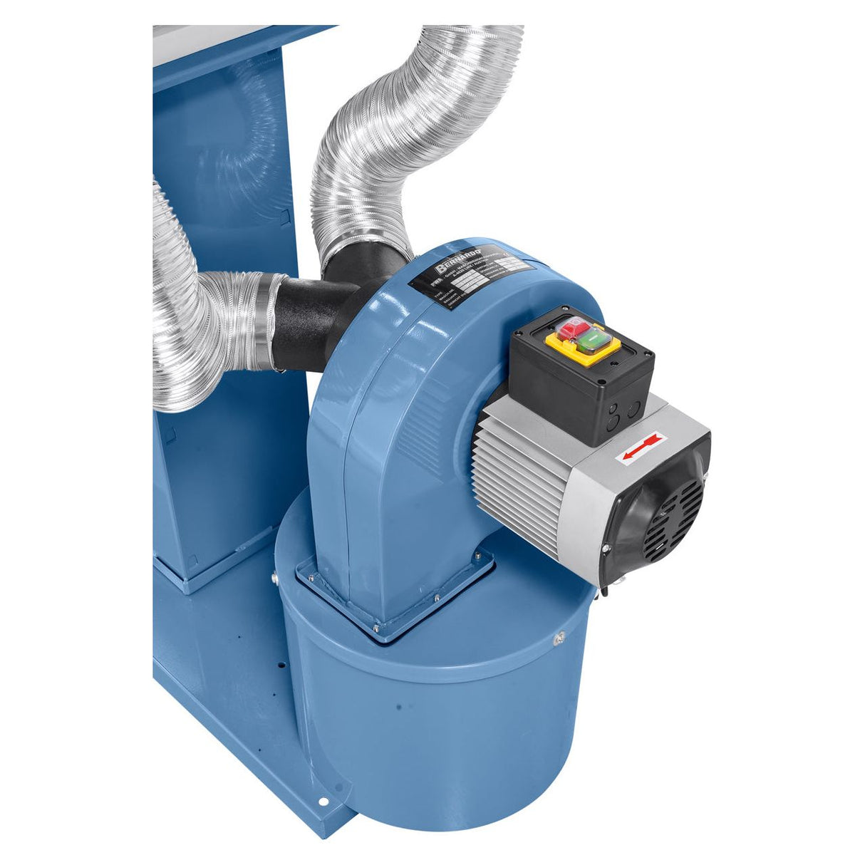 BERNARDO Untergestell für Schleifmaschine – Modell Modell D mit MSA 500 Absaugung