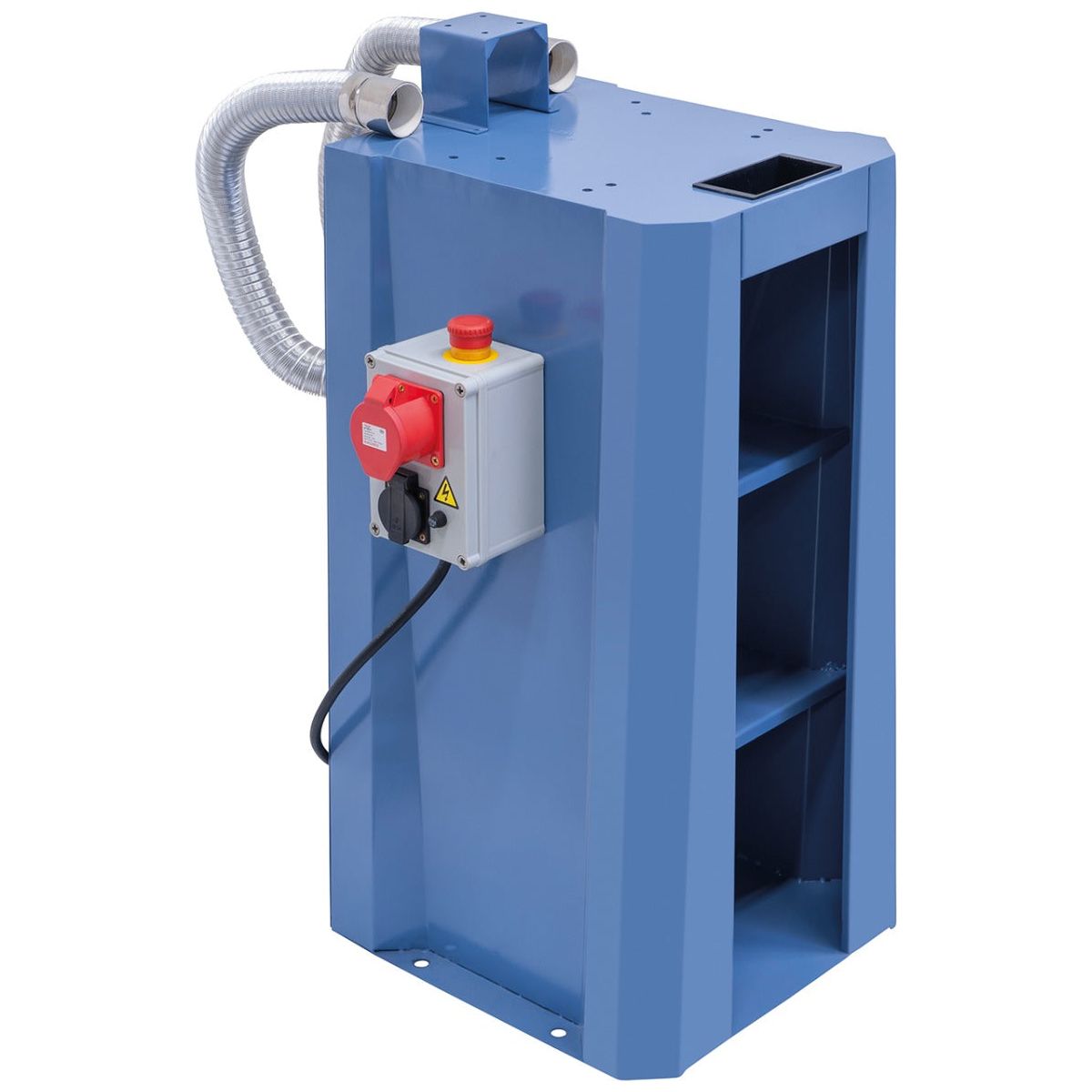 BERNARDO Absauganlage für Metallspäne – Modell Untergestell UGA 1 mit Absaugung