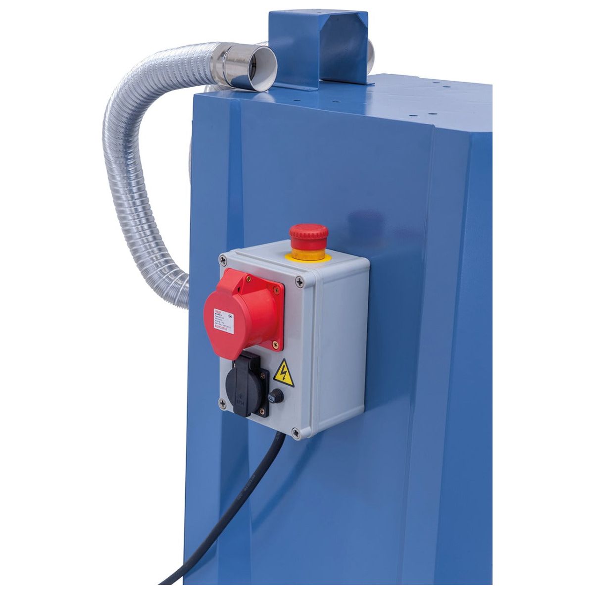 BERNARDO Absauganlage für Metallspäne – Modell Untergestell UGA 1 mit Absaugung