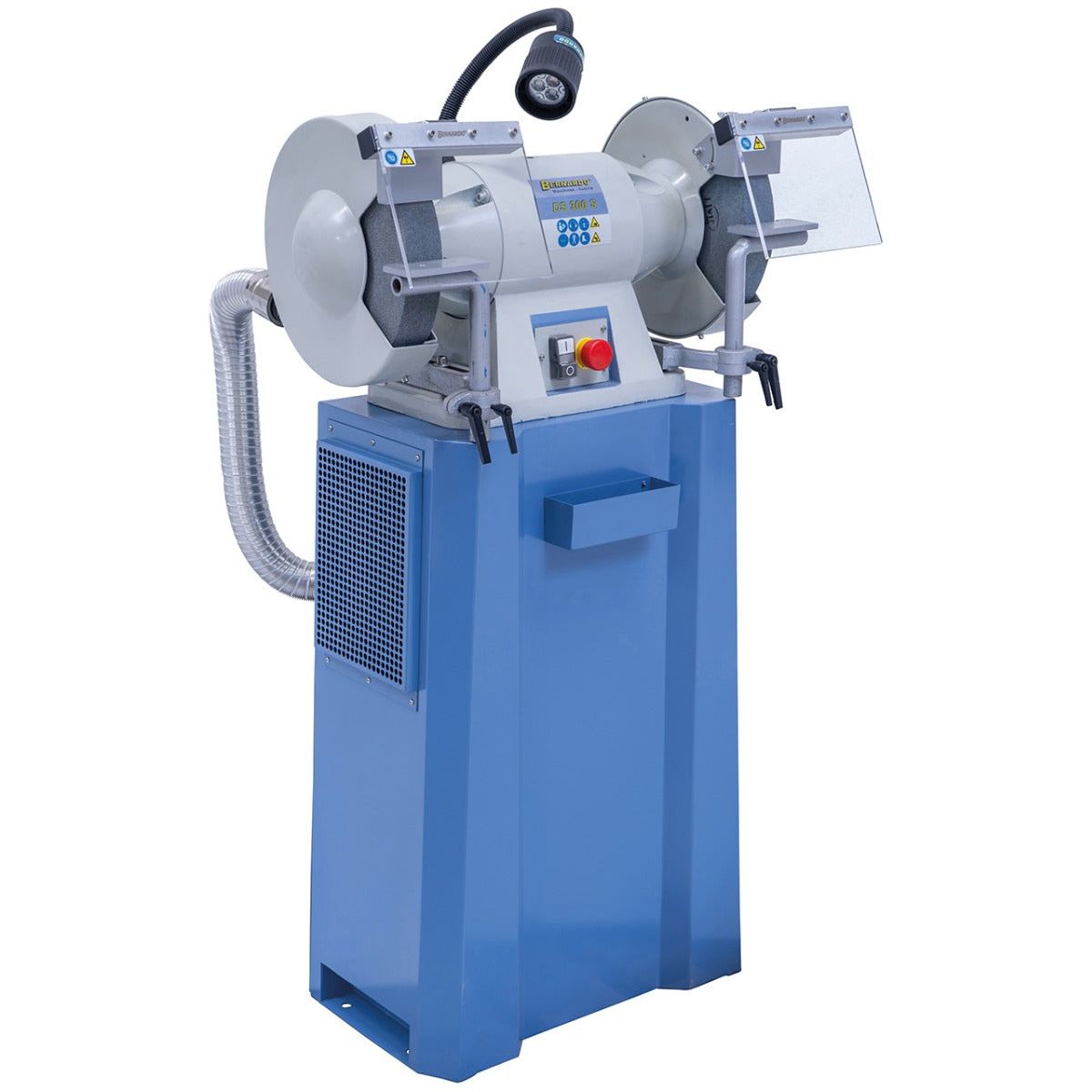 BERNARDO Absauganlage für Metallspäne – Modell Untergestell UGA 2 mit Absaugung