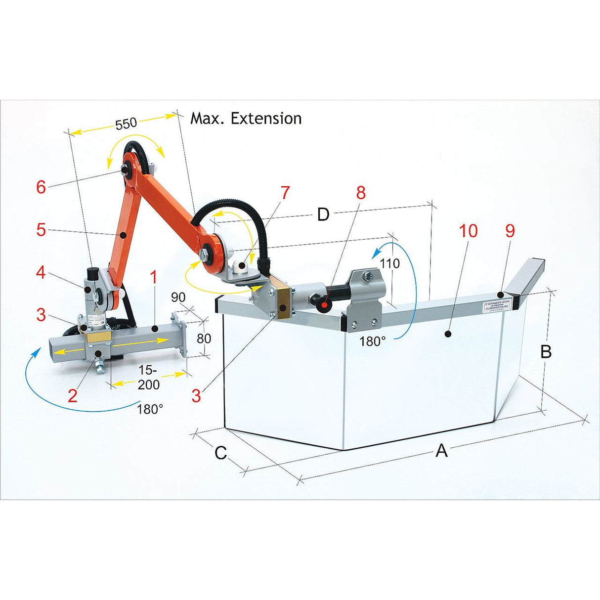 BERNARDO Schutzeinrichtunge für Fräsmaschine – Modell PFR 02/725/..