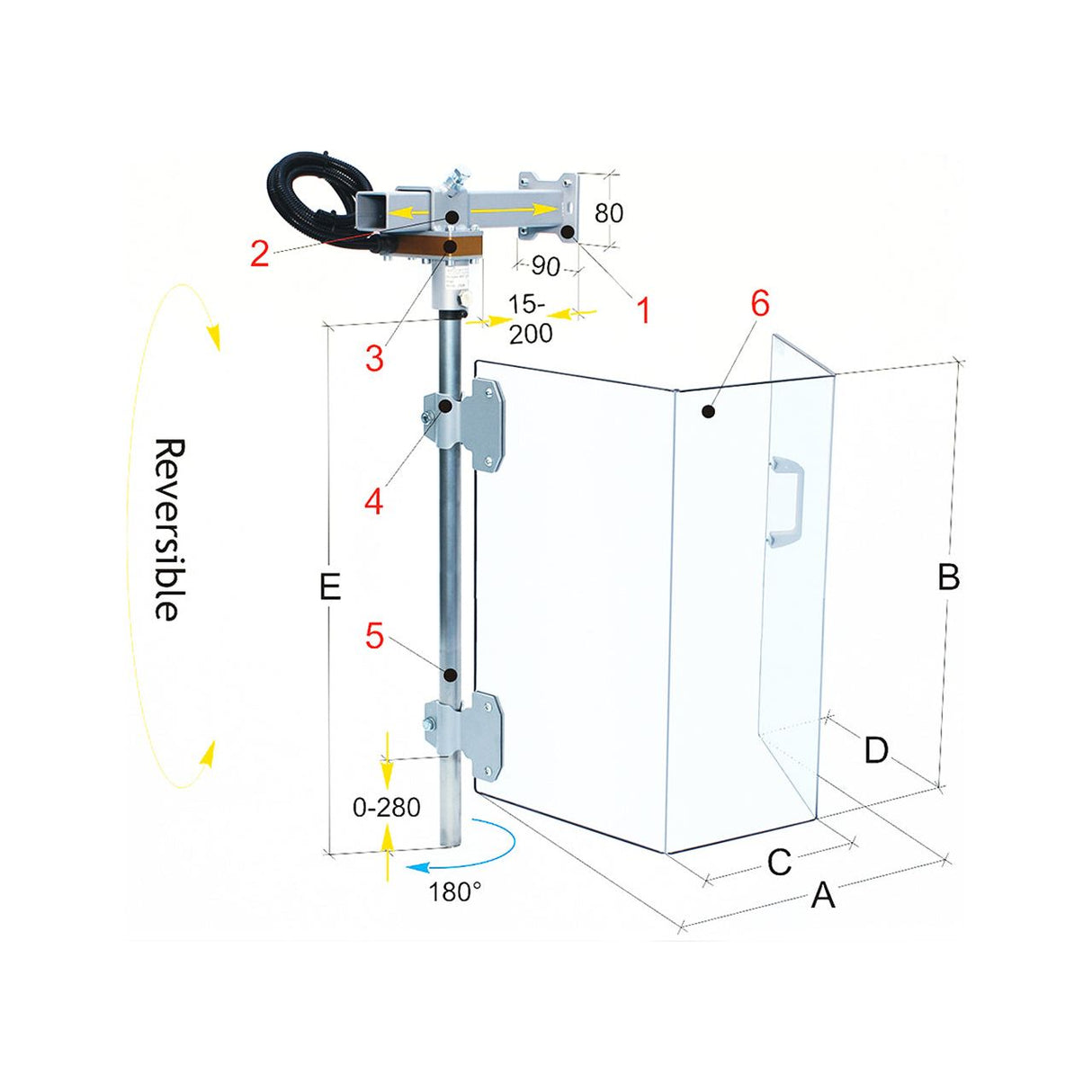 BERNARDO Schutzeinrichtunge für Stoßmaschine – Modell PST 01/240