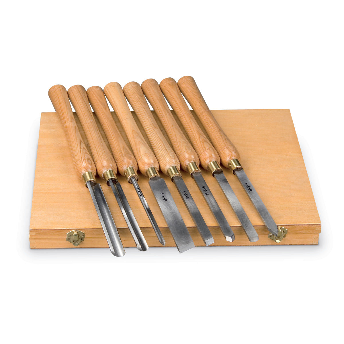 Holzstar Drechseleisen-Set 8-teilig - Art. 5931011
