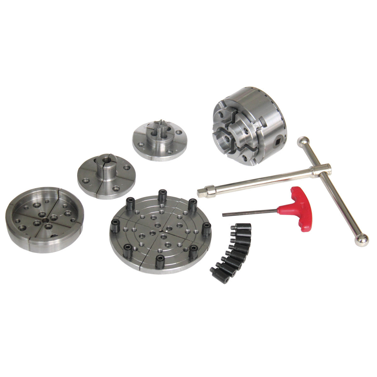 Holzstar Vier-Backenfutter Ø 95 mm Premium-Set - Art. 5931057
