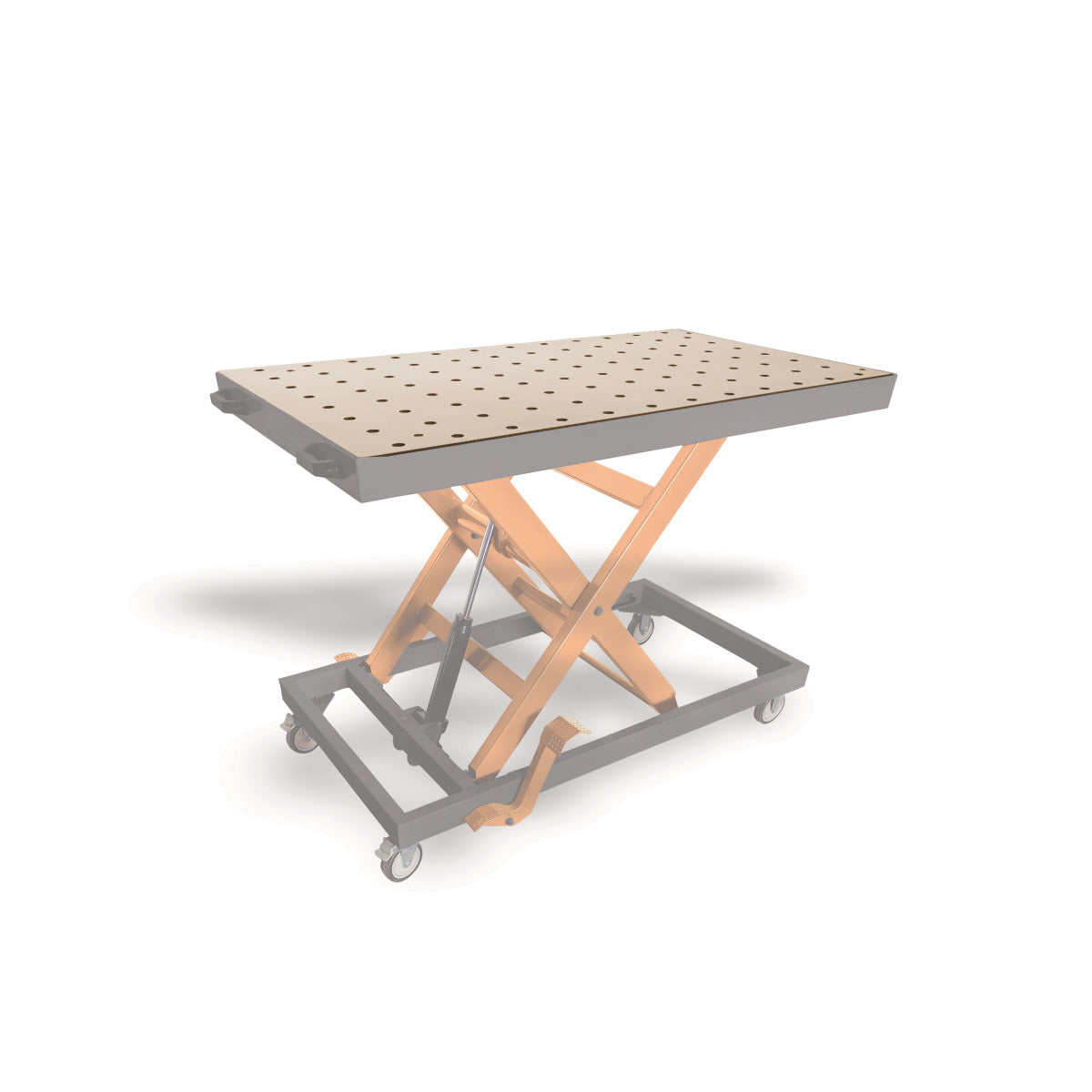 Unicraft MDF-Lochrasterarbeitsplatte 1200 x 800 x 18 mm / Bohrung-Ø 20 mm - Art. 6140001