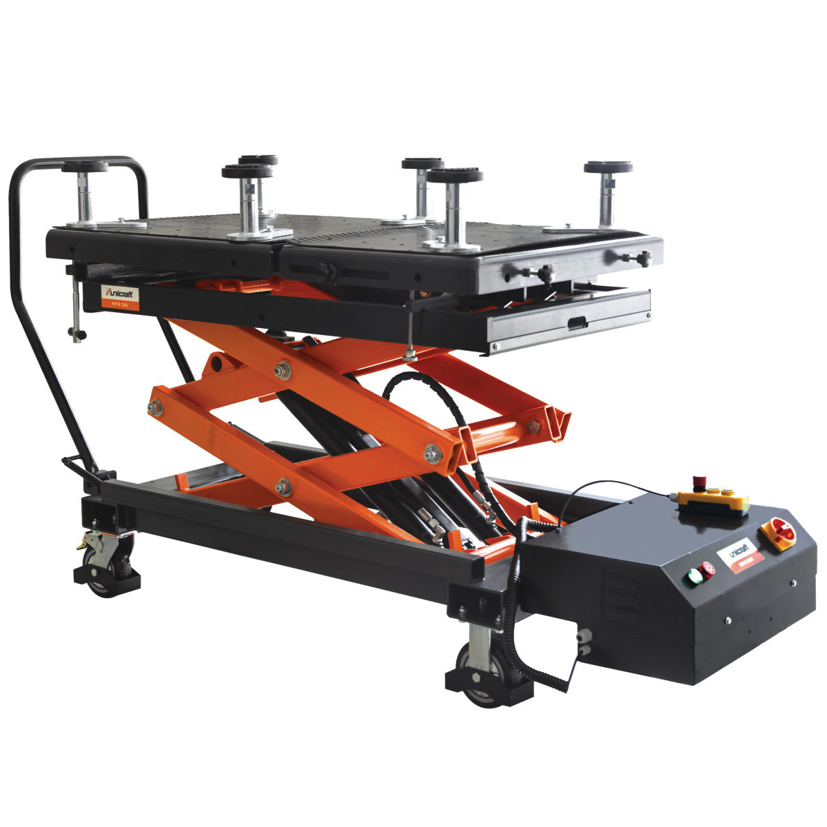 UNICRAFT Elektrischer Scherenhubtisch FHT-B 1200 – Ausführung 1 SM-6155000