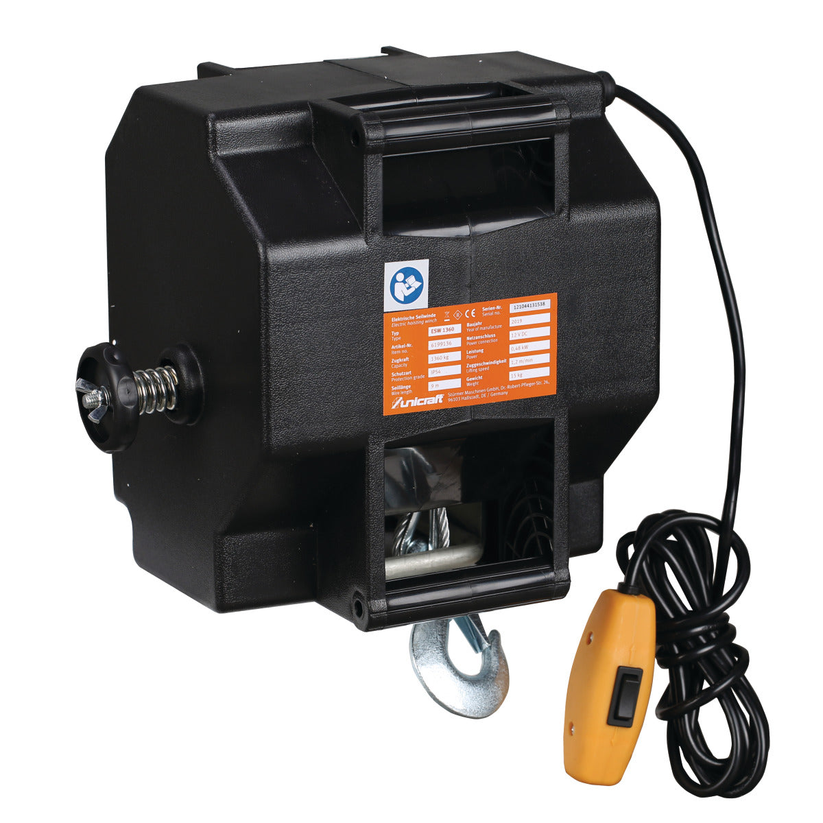 UNICRAFT Elektroseilwinde ESW 1360, Version 1 SM-6199136
