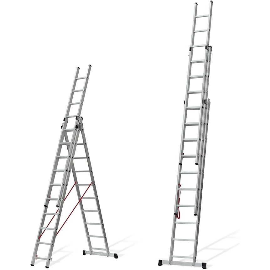 VITO Kombileiter aus Aluminium 3x21 - Mehrzweckleiter 3-teilig - VIETQ6