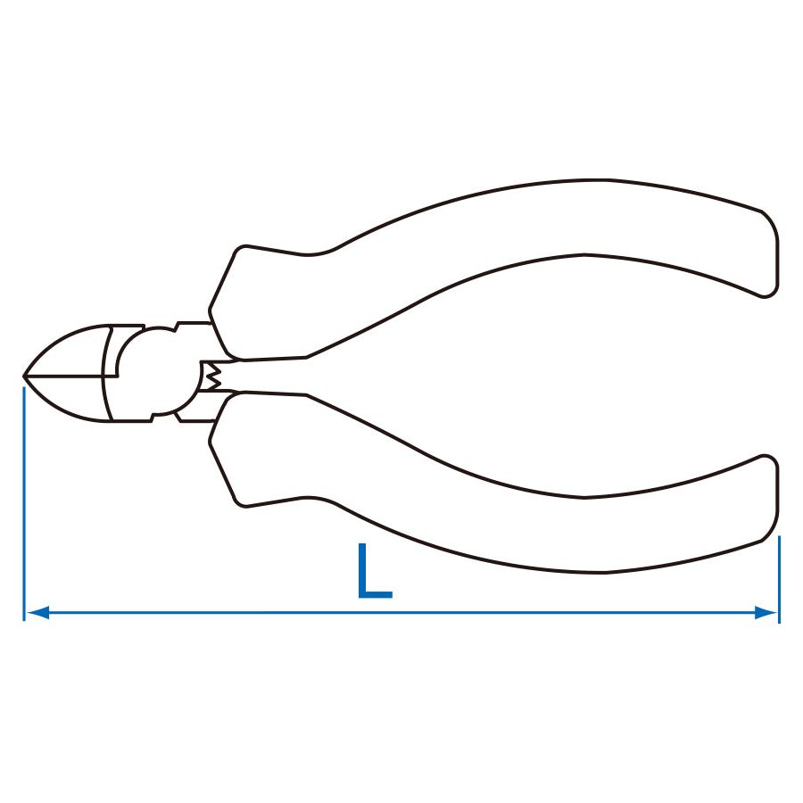 KING TONY Profi-Werkzeuge - Seitenschneider - 115 mm BLI621445