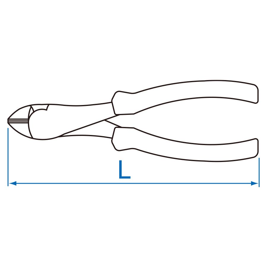 KING TONY Profi-Werkzeuge - Seitenschneider - 200 mm BLI623208