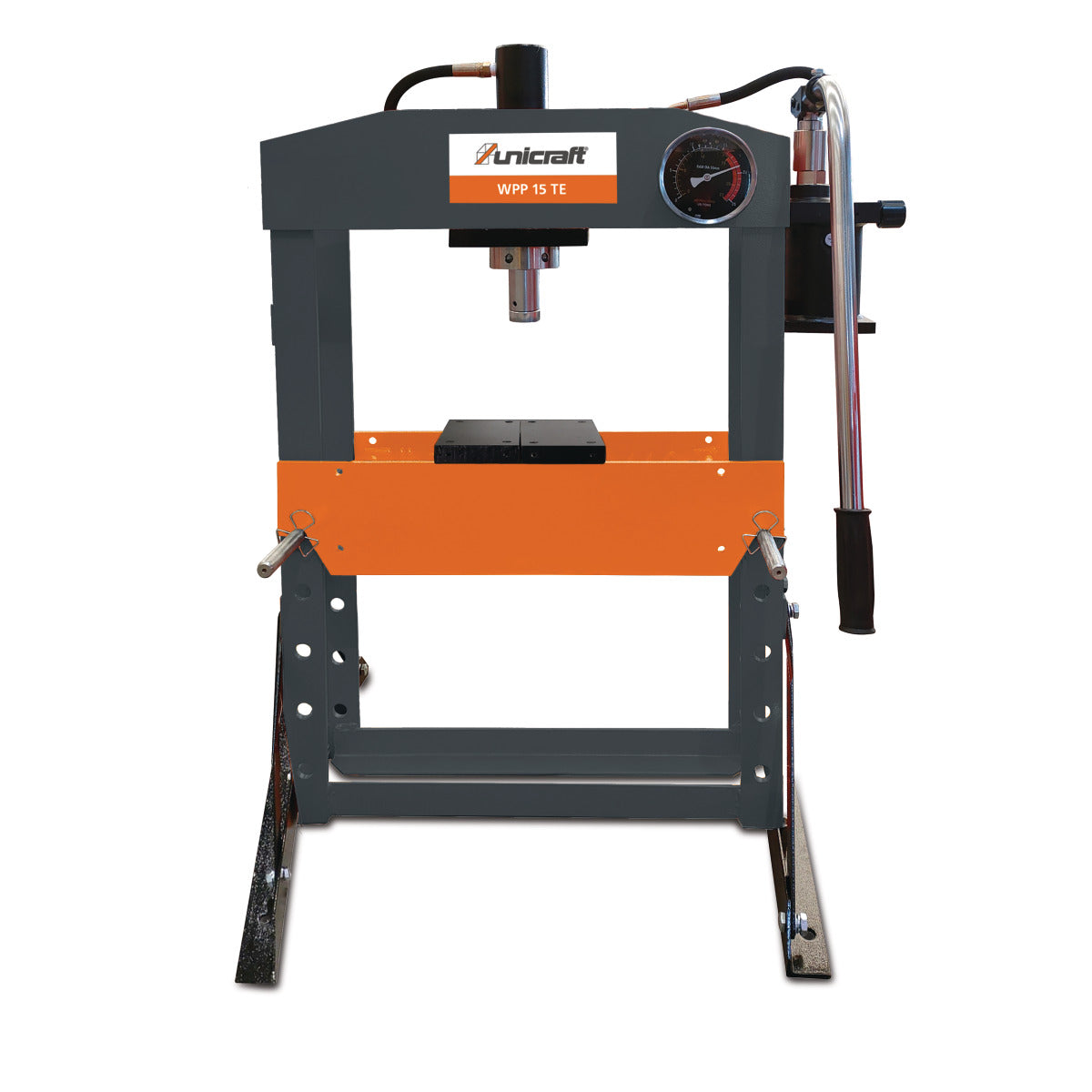 UNICRAFT Hydraulische Werkstattpresse WPP 15 TE – Version 1 SM-6300015