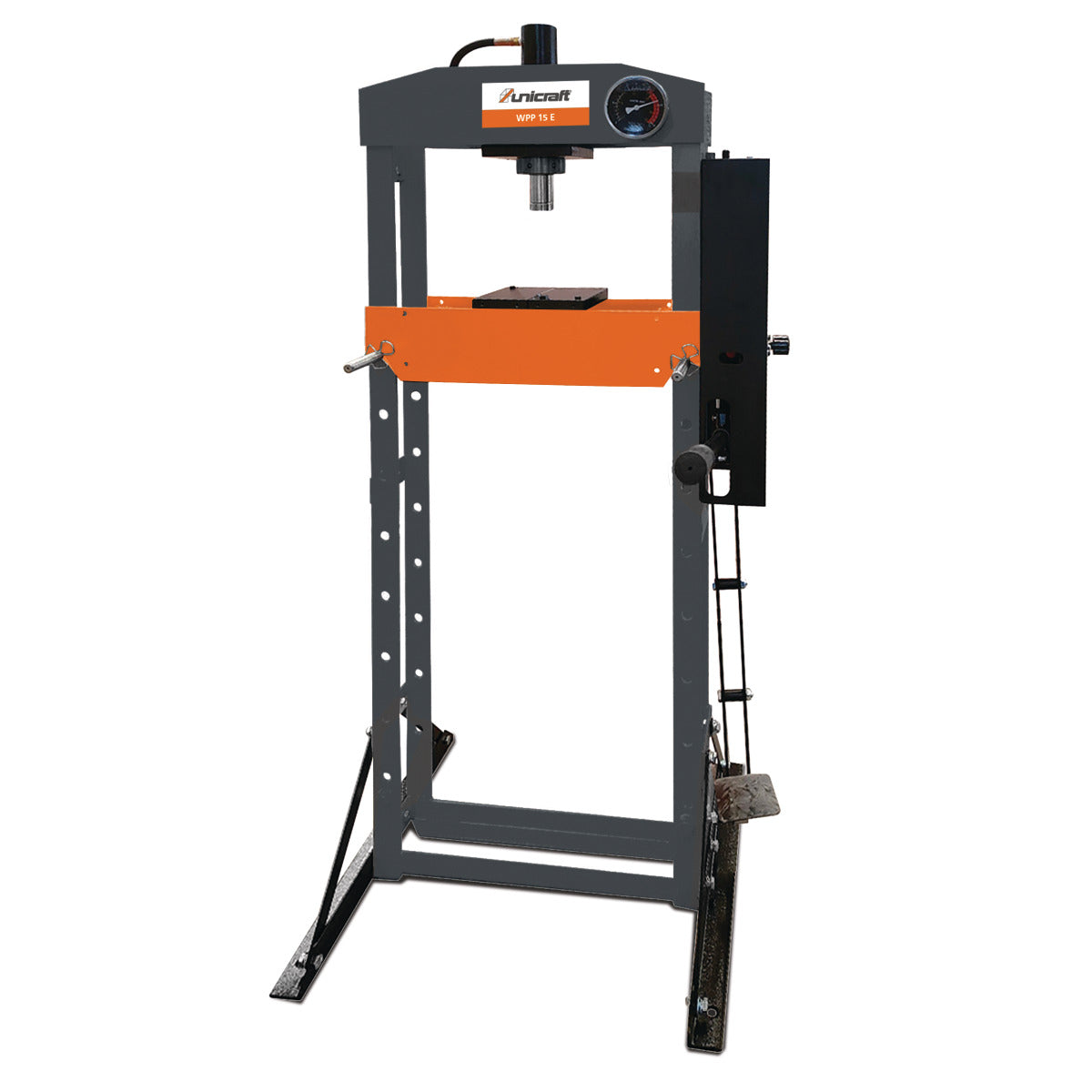 UNICRAFT Hydraulische Werkstattpresse WPP 15 E – Modell 1 SM-6300016