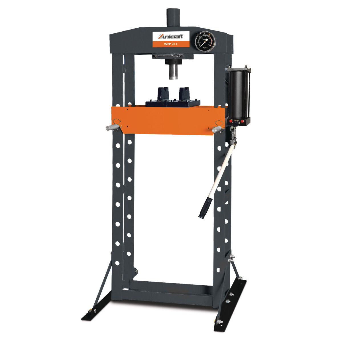 UNICRAFT Hydraulische Werkstattpresse WPP 20 E – Variante 1 SM-6300020