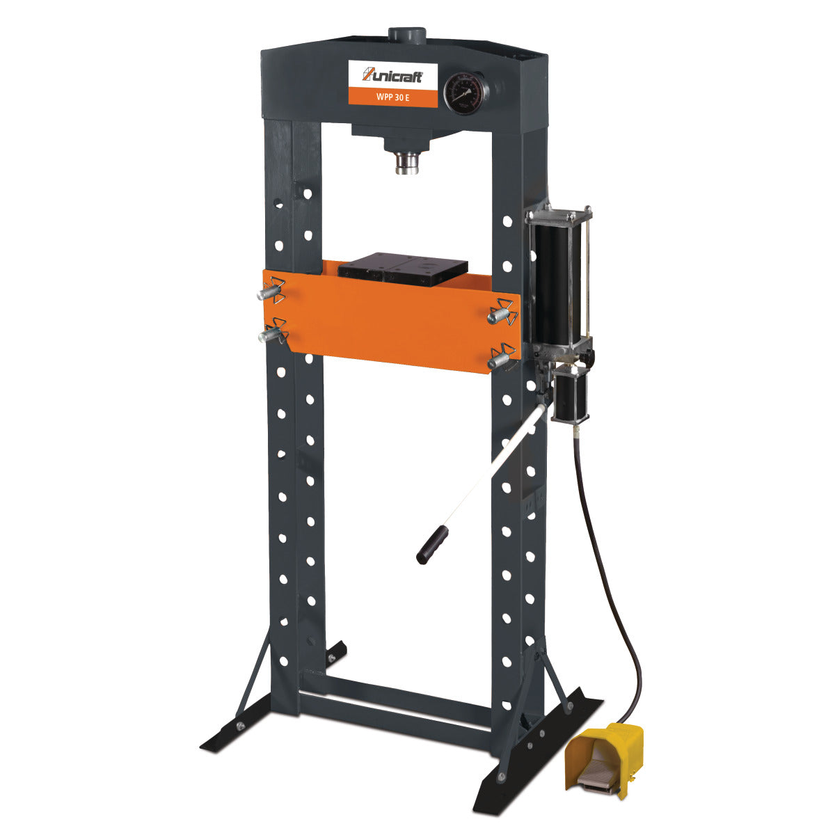 UNICRAFT Hydraulische Werkstattpresse WPP 30 E – Variante 1 SM-6300030