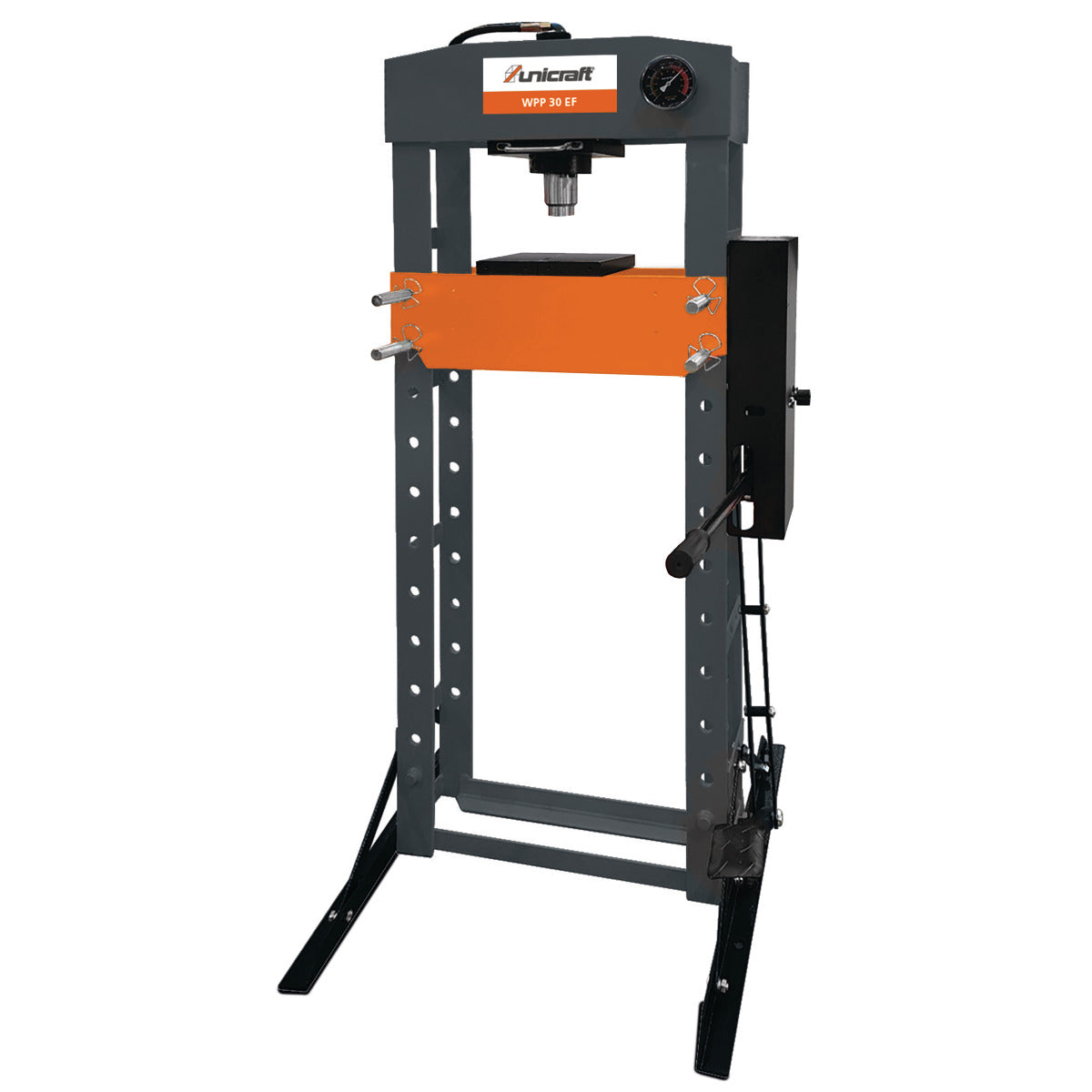 UNICRAFT Hydraulische Werkstattpresse WPP 30 EF – Modell 1 SM-6300031