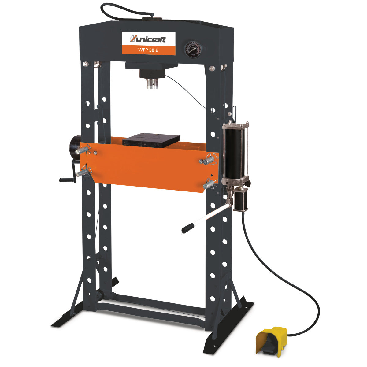 UNICRAFT Hydraulische Werkstattpresse WPP 50 E, Version 1 SM-6300050