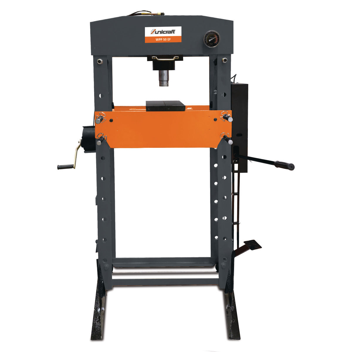 UNICRAFT Hydraulische Werkstattpresse WPP 50 EF – Version 1 SM-6300051