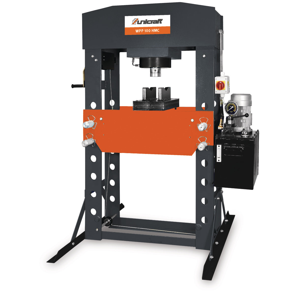 UNICRAFT Elektro-hydraulische Werkstattpresse WPP 100 HMC, Version 1 SM-6301100