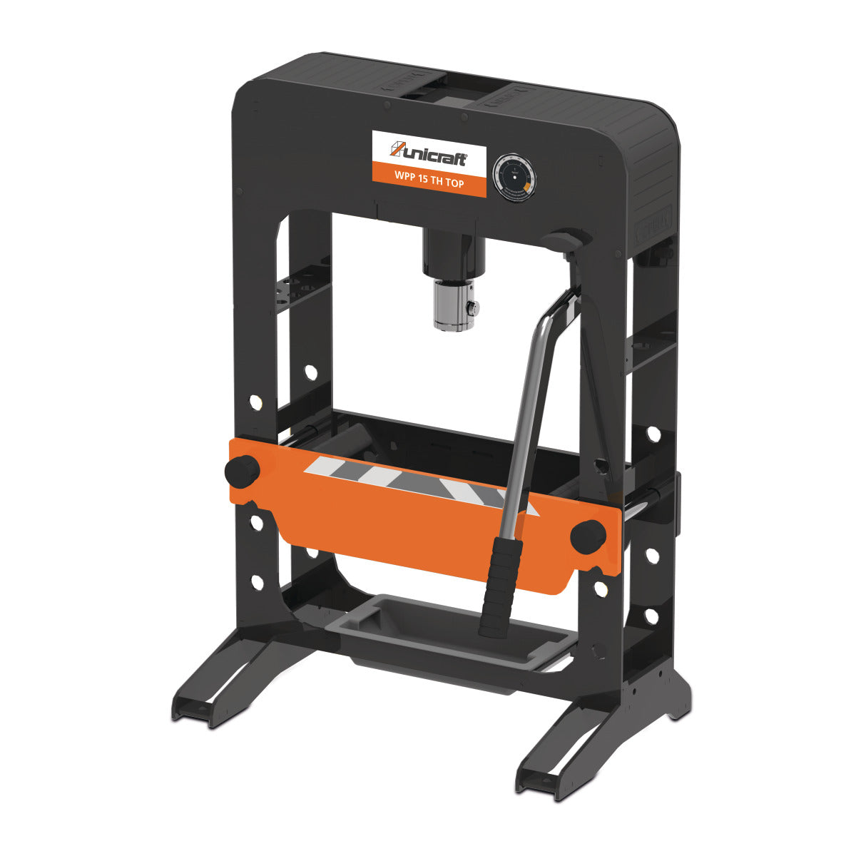 UNICRAFT Hydraulische Werkstattpresse WPP 15 TH TOP – Modell 1 SM-6320015