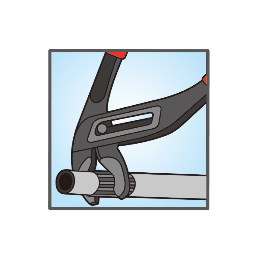 KING TONY Profi-Werkzeuge - Wasserpumpenzange mit Rillen-Gleitgelenk "bis 1000V isoliert" - 33 mm 651610A