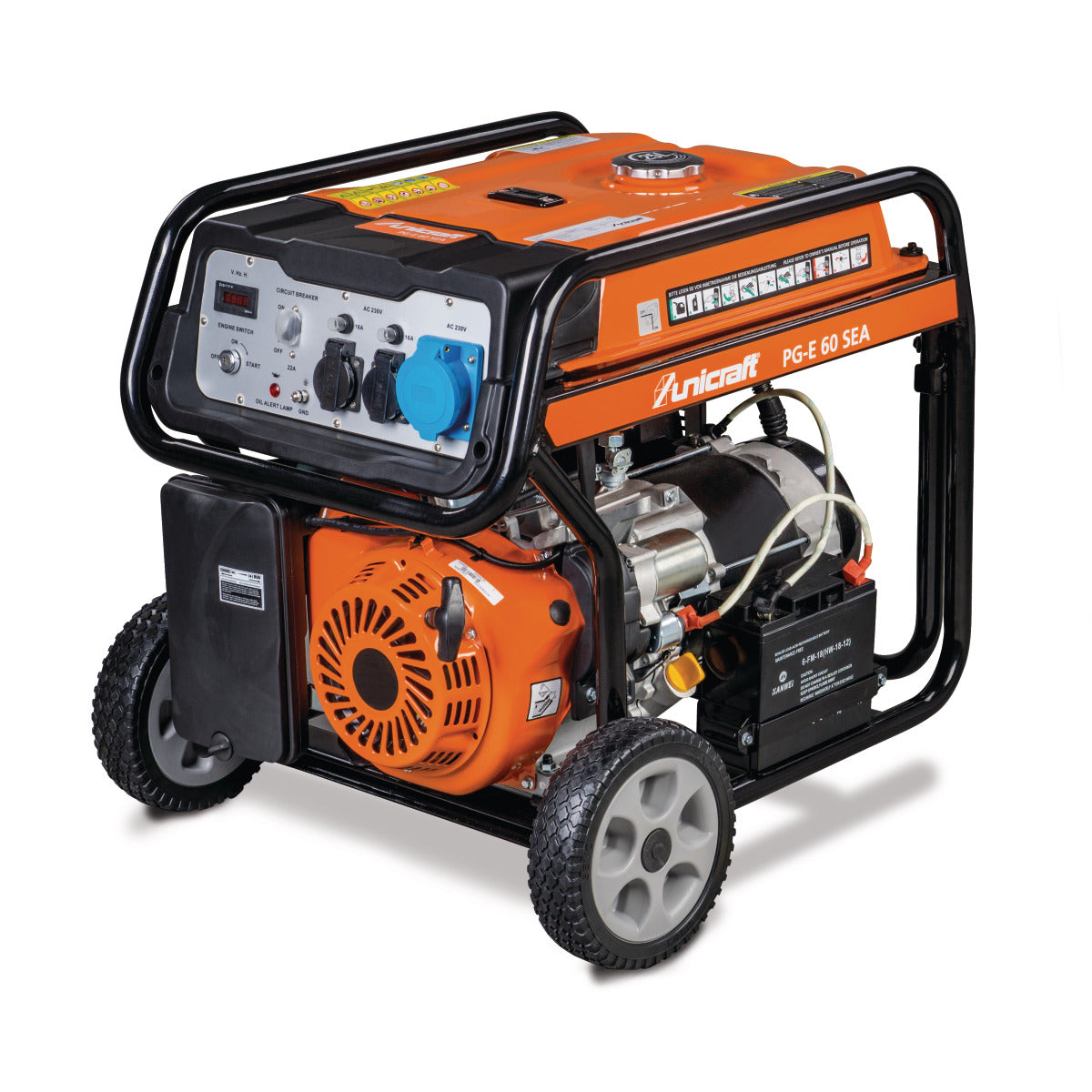 UNICRAFT Synchron-Stromerzeuger PG-E 60 SEA – Modell 1 SM-6706060