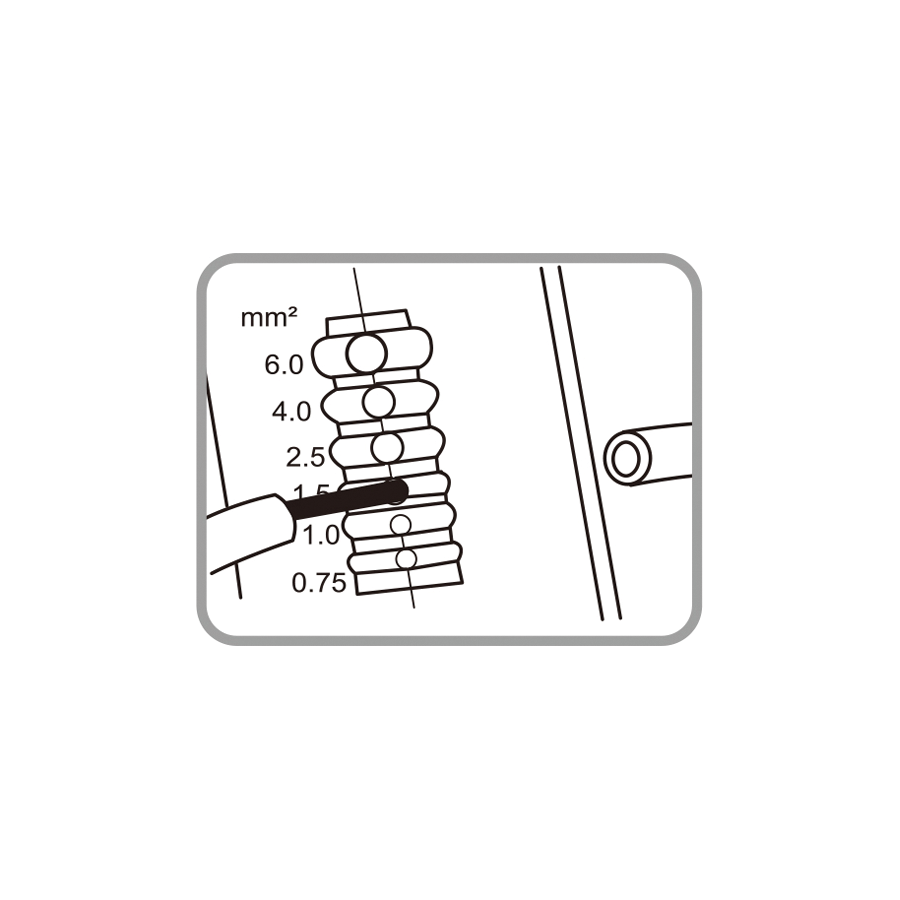 KING TONY Profi-Werkzeuge - Crimpzange, 5 Funktionen 673209