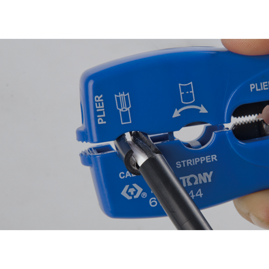 KING TONY Profi-Werkzeuge - Multifunktions-Abisolierwerkzeug 675144