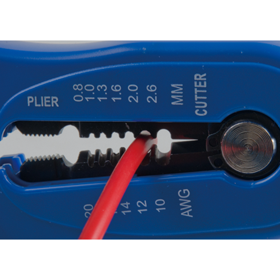 KING TONY Profi-Werkzeuge - Multifunktions-Abisolierwerkzeug 675144