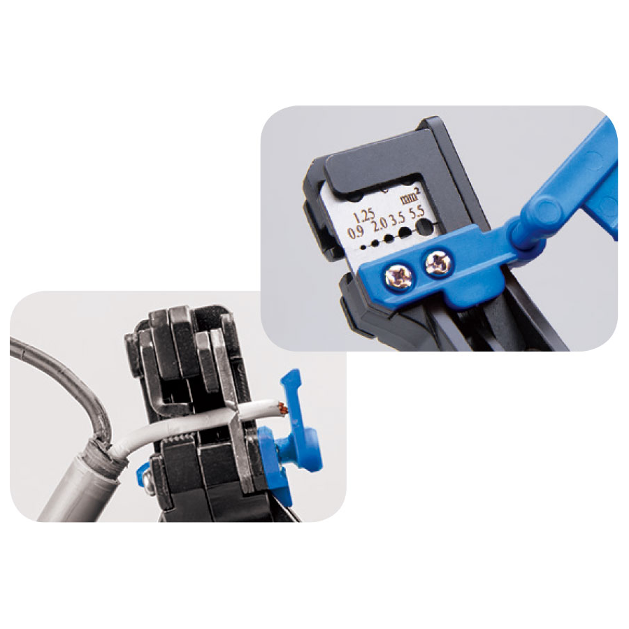 KING TONY Profi-Werkzeuge - Abisolierzange 185 mm 676107