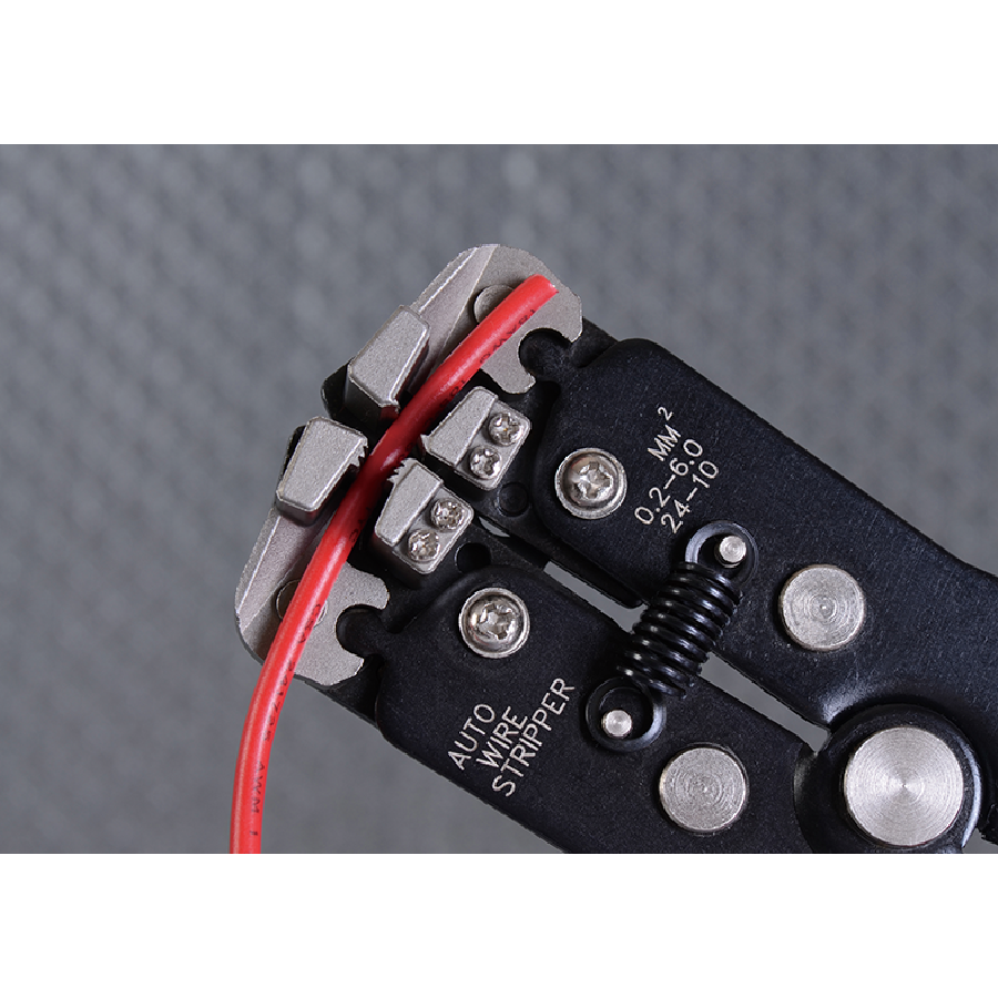 KING TONY Profi-Werkzeuge - Automatische Abisolierzange, 676208