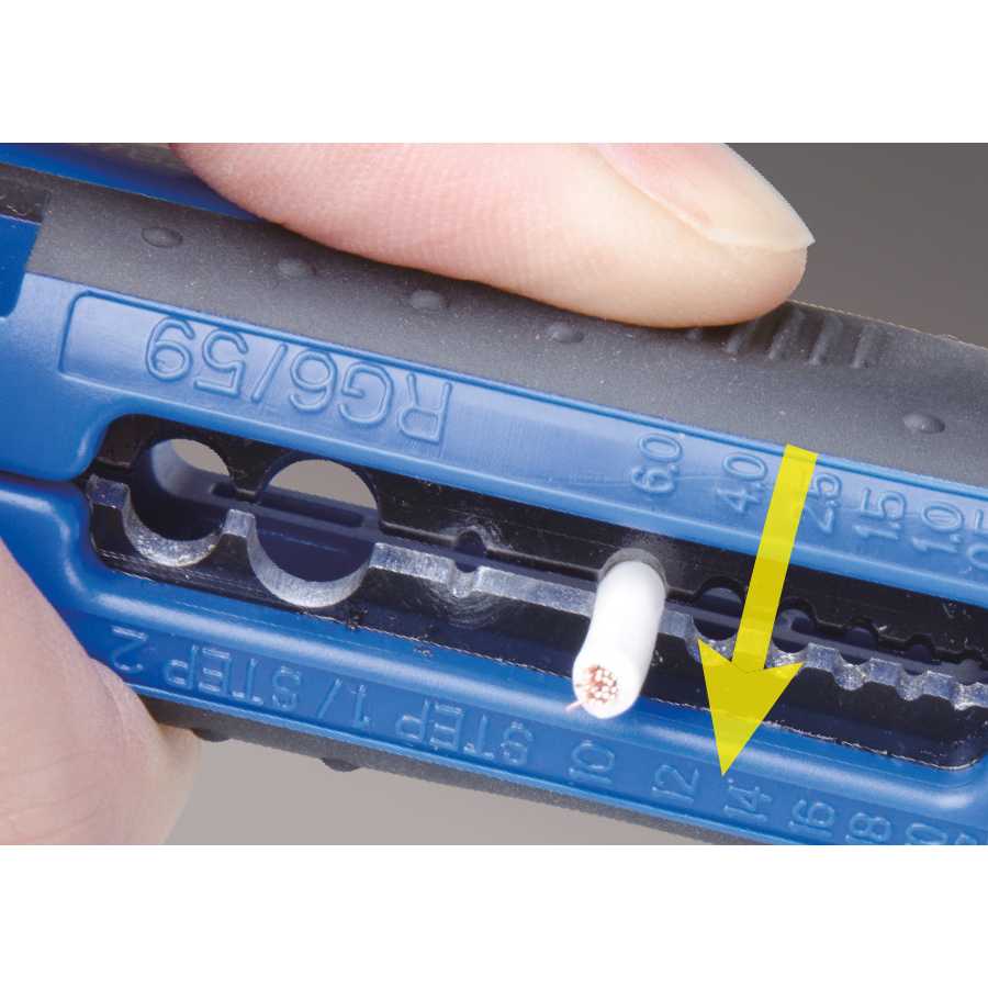 KING TONY Profi-Werkzeuge - Multifunktions-Abisolierwerkzeug 67B205