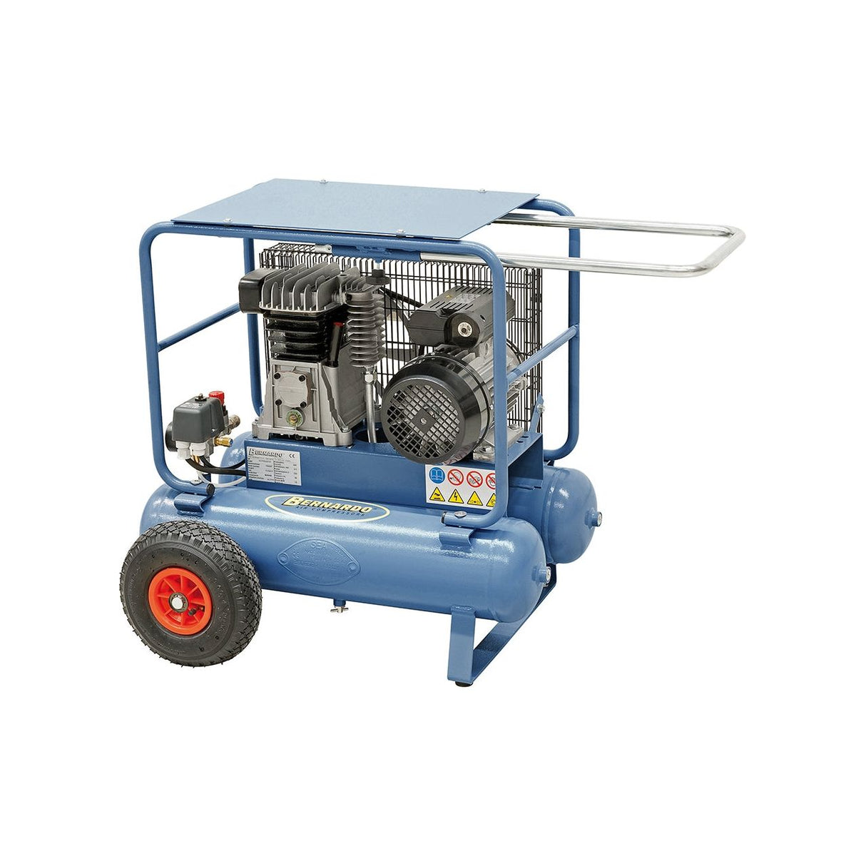 BERNARDO Montagekompressore fahrbar – Modell AC17/DUO/F/W