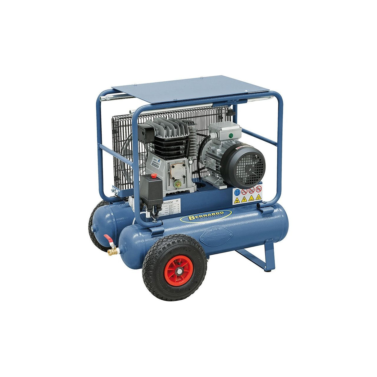 BERNARDO Montagekompressore fahrbar – Modell AC17/DUO/F/D