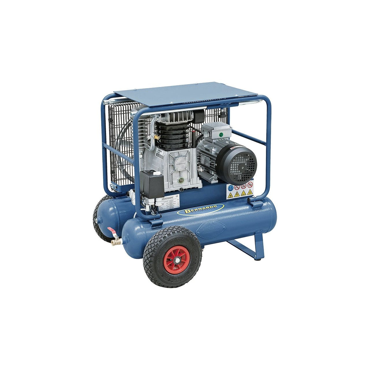 BERNARDO Montagekompressore fahrbar – Modell AC28/DUO/F/D