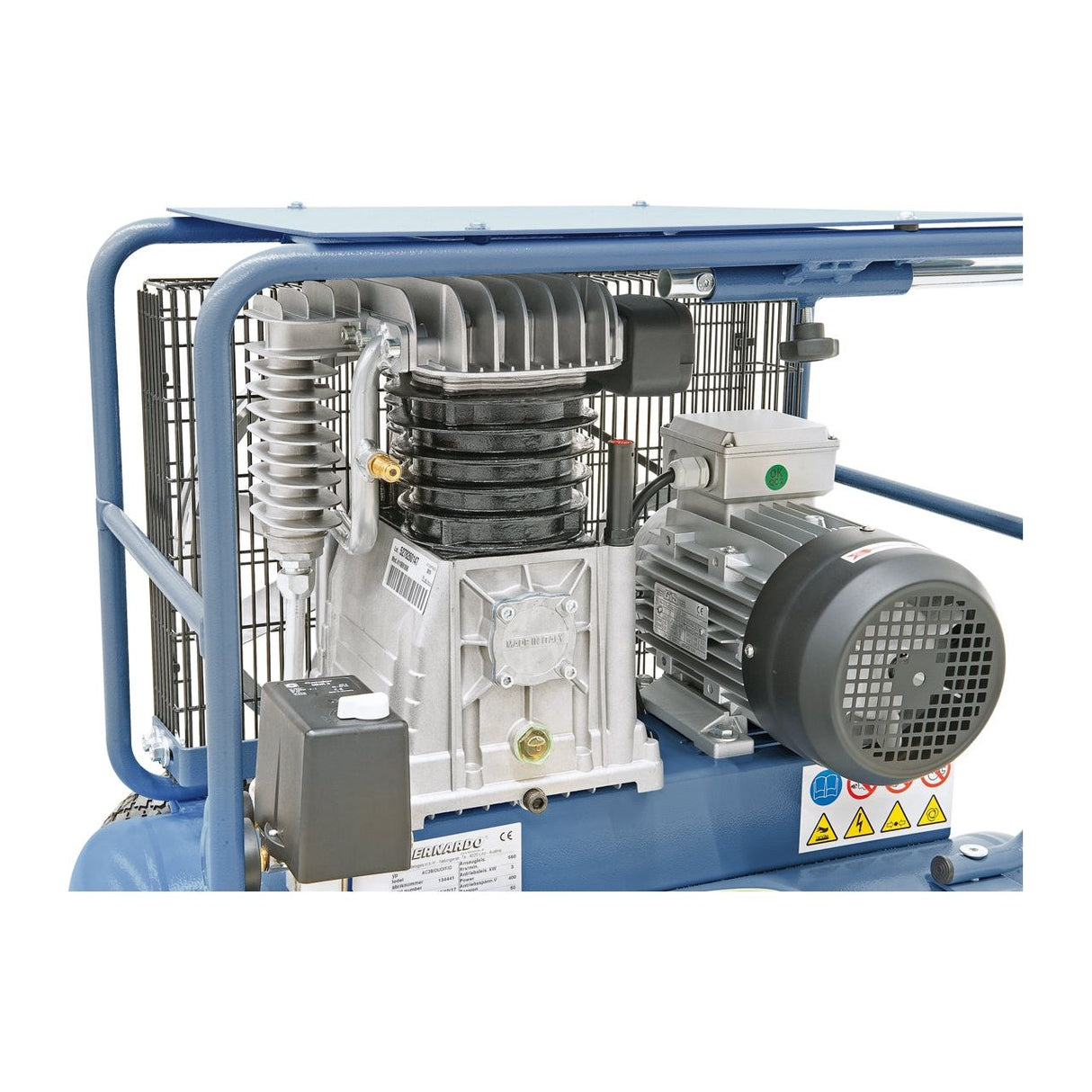 BERNARDO Montagekompressore fahrbar – Modell AC28/DUO/F/D