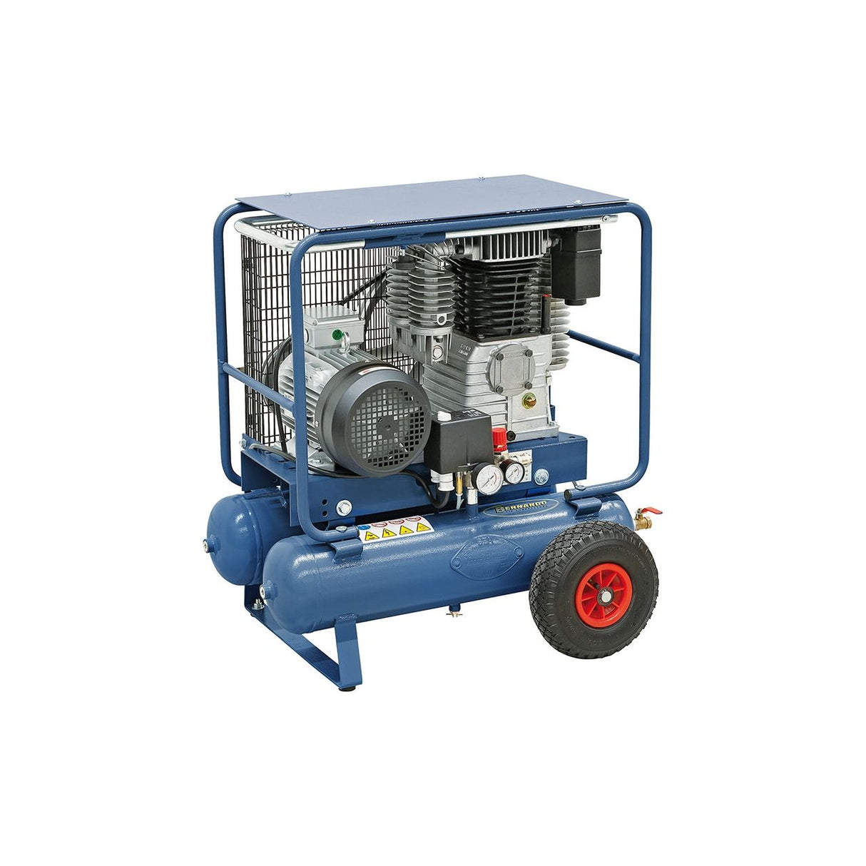 BERNARDO Montagekompressore fahrbar – Modell AC35/DUO/F/D