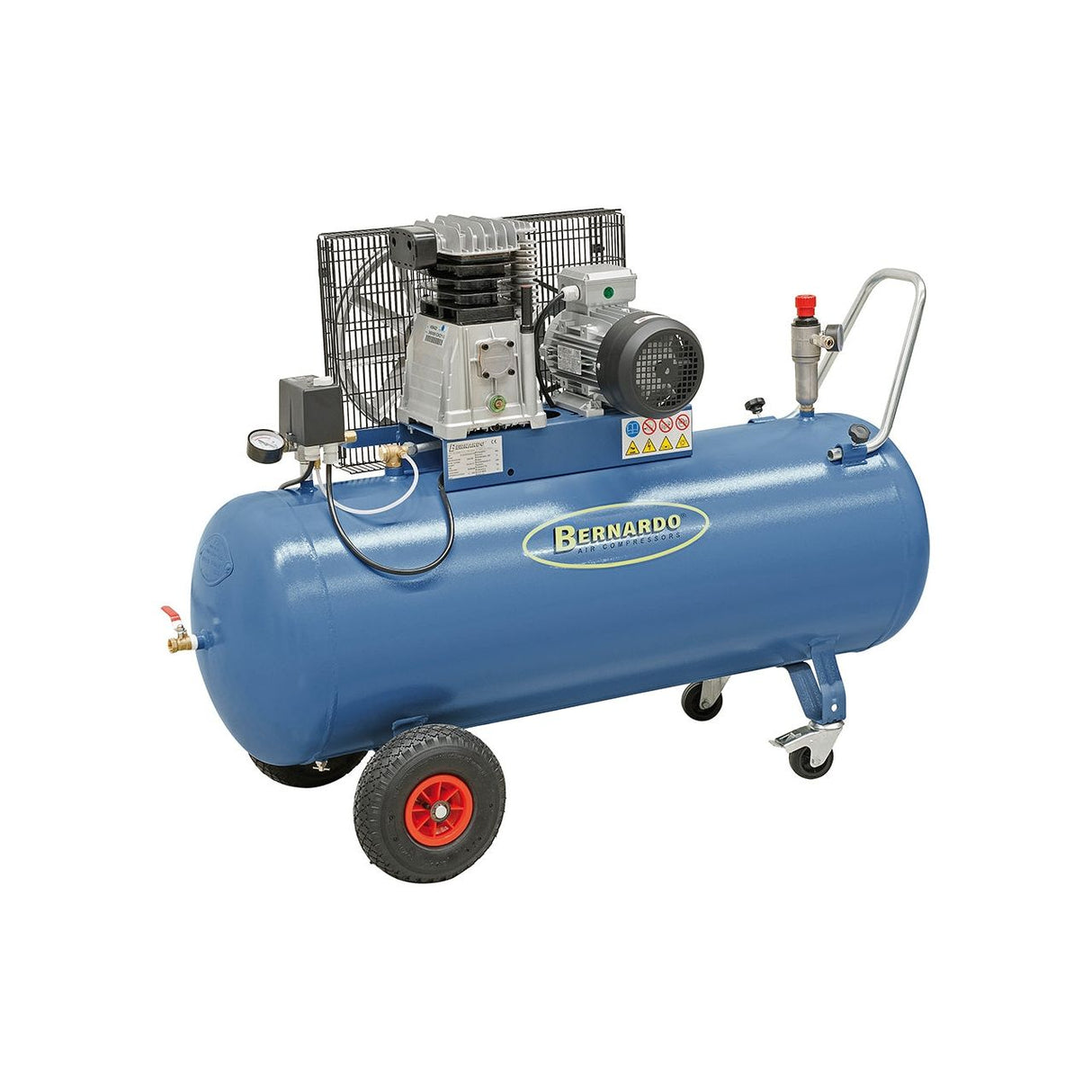 BERNARDO Mobile Kompressore – Modell Kompressor mit Fahrwerk AC25/200/500/F/D