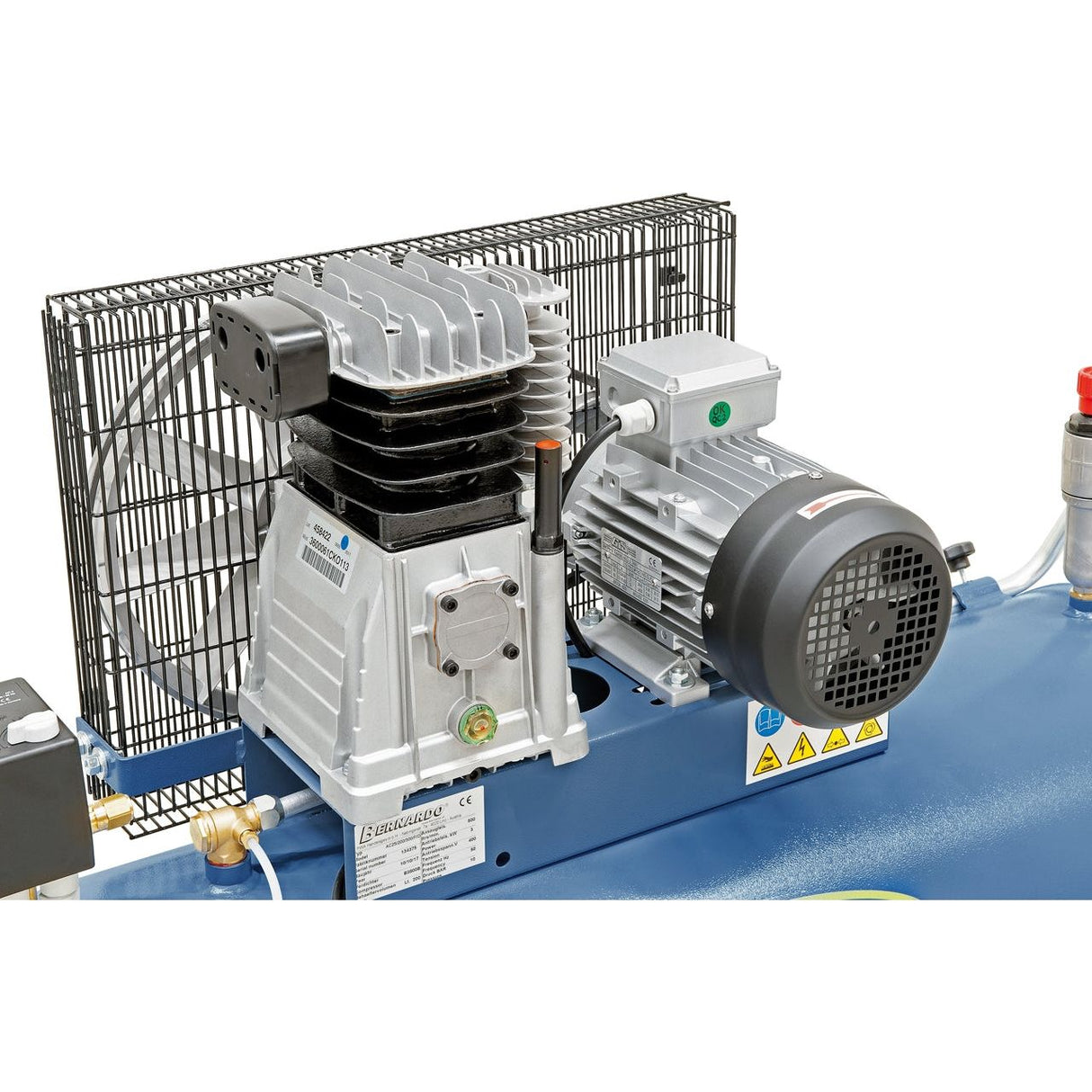 BERNARDO Mobile Kompressore – Modell Kompressor mit Fahrwerk AC25/200/500/F/D