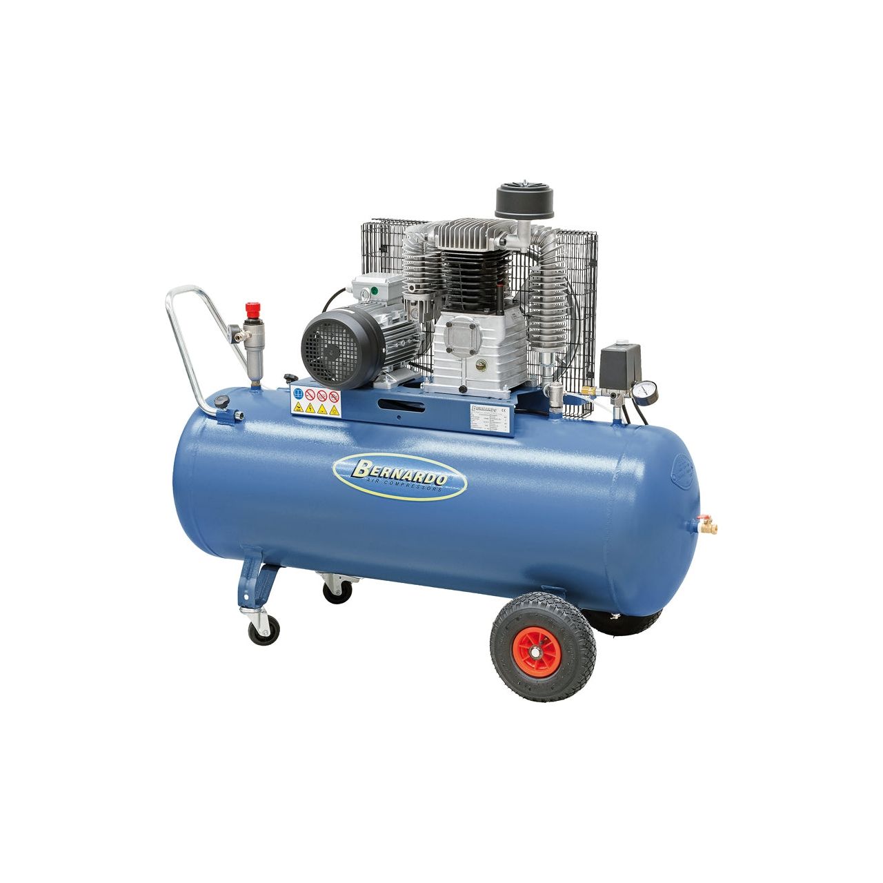 BERNARDO Mobile Kompressore – Modell Kompressor mit Fahrwerk AC35/200/600/F/D