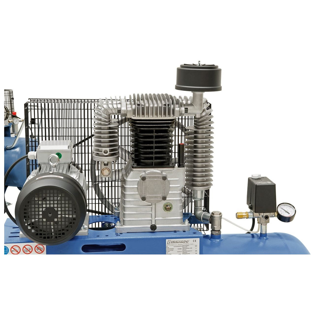 BERNARDO Mobile Kompressore – Modell Kompressor mit Fahrwerk AC35/200/600/F/D