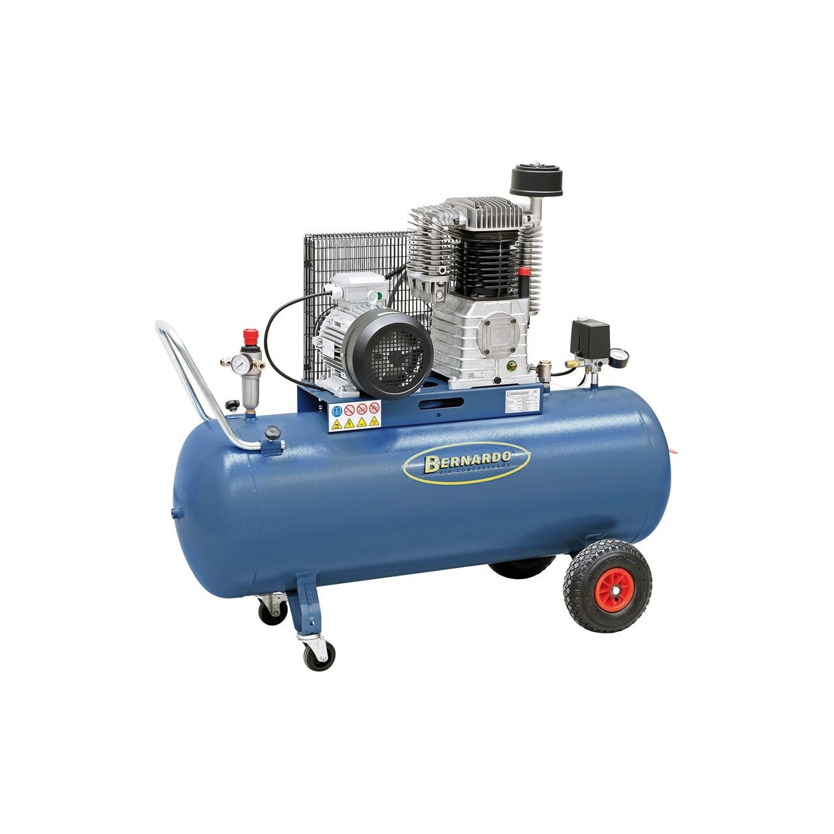 BERNARDO Mobile Kompressore – Modell Kompressor mit Fahrwerk AC38/200/850/F/D