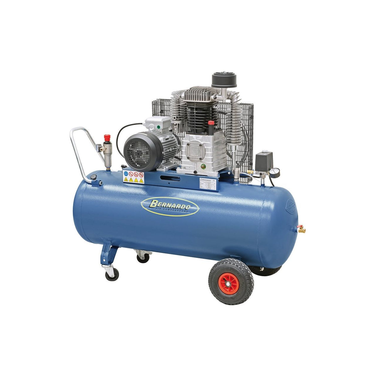 BERNARDO Mobile Kompressore – Modell Kompressor mit Fahrwerk AC38/200/850/F/D